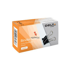 Биндер 19мм, (12шт) черн., D4401. Биндер 19мм, (12шт) черн., D4401.