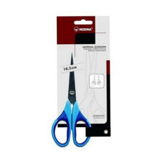 Ножницы (150мм) ручка пласт. с рез. вставками, 4232. Ножницы (150мм) ручка пласт. с рез. вставками, 4232.