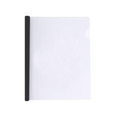 Папка А4 с планкой-прижим 2-35л, черная, E31204-01.