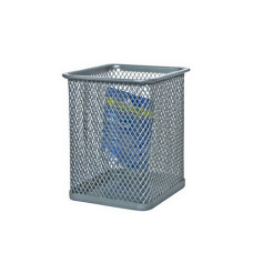 Подставка для ручек, квад. металлическая, серебро, BM.6201-24 Подставка для ручек, квад. металлическая, серебро, BM.6201-24