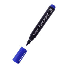 Маркер перманентный, (2мм), синий, D2602-02 Маркер перманентный, (2мм), синий, D2602-02
