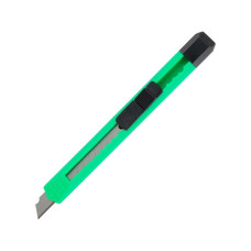 Нож канцелярский, лезвие, механический фиксатор, 9мм, D6525 Нож канцелярский, лезвие, механический фиксатор, 9мм, D6525