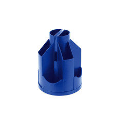 Подставка канцелярская, вертушка, пустая, синяя, D3004-02 Подставка канцелярская, вертушка, пустая, синяя, D3004-02