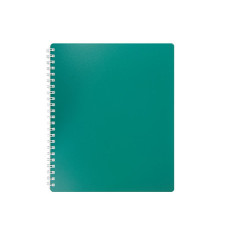 Блокнот А6, 80л, клетка, спираль сбоку, пластиковая обложка, зеленый, CLASSIC, BM.2589-004 Блокнот А6, 80л, клетка, спираль сбоку, пластиковая обложка, зеленый, CLASSIC, BM.2589-004